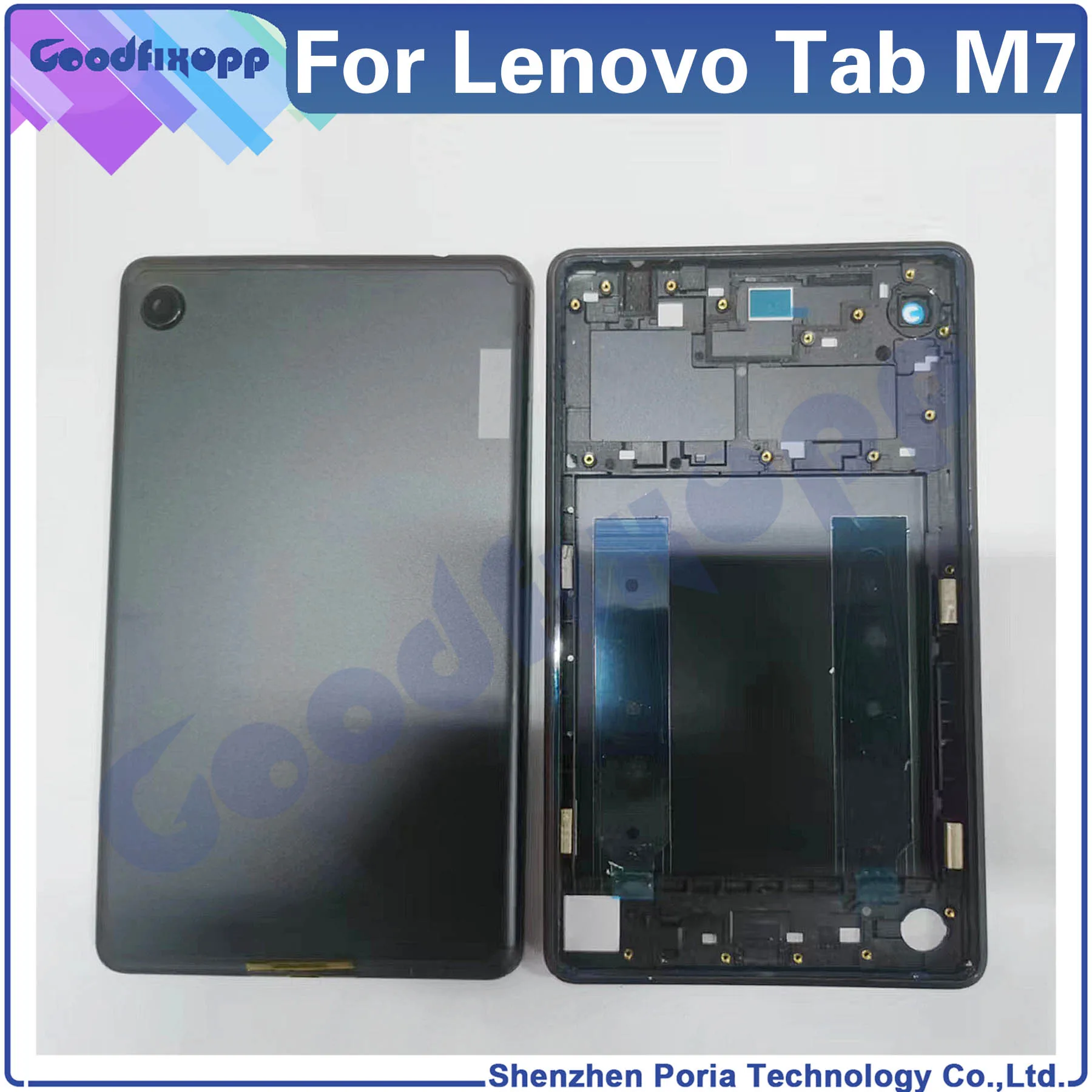 

For Lenovo Tab M7 2nd Gen TB-7305F TB-7305X TB-7305I TB-7305 7305 Battery Back Cover Rear Case Lid Parts Replacement