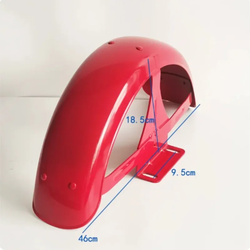 Electric Tricycle Rear Wheel Iron Mudguard For Elderly Leisure And Commuting Electric Bike Rear Water Deflector
