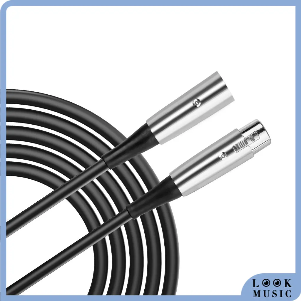 

LOOK XLR Cable Male To Female Professional Audio Cable For Microphones Speakers Sound Consoles Electric Guitar Bass Piano Mic