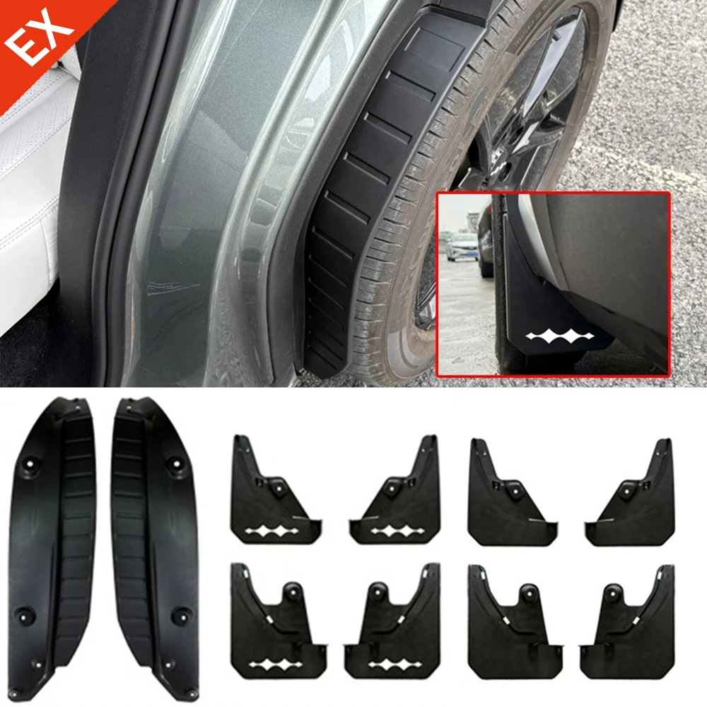 

For BYD Formula Leopard Tai3 2025 Accessories Car Rear Wheel Mud Splash Guard Fender Anti-dirt Anti-splash Exterior Protection