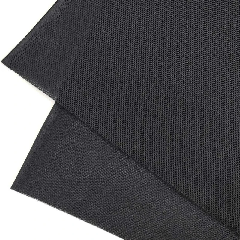 Black Dustproof Speaker Grill Cloth 140×100cm Polyester Mesh Fabric for DIY Speaker Repair Replacement HIFI Home Audio KTV