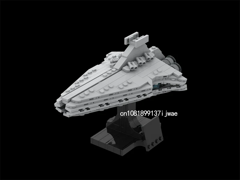 

New Famous Star Battle Movie MOC Interstellar Battleship Starfighter Model Building Blocks DIY creative ideas Kids Toys Gift