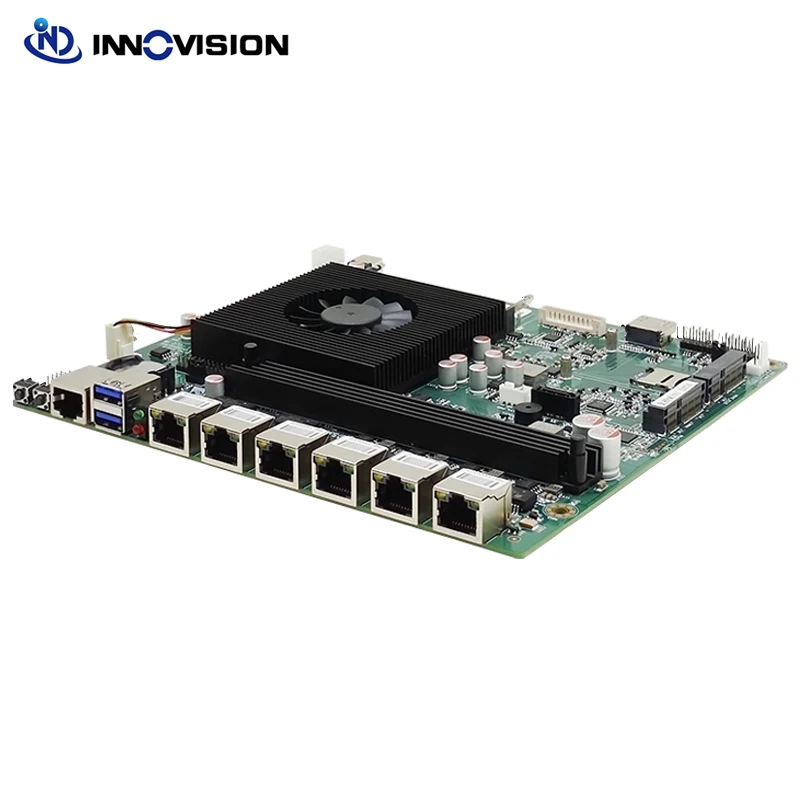 Серверная плата Mini ITX NAS B360 Core 8th 9th i3 i5 i7 1151 ITX, промышленная плата 5SATA