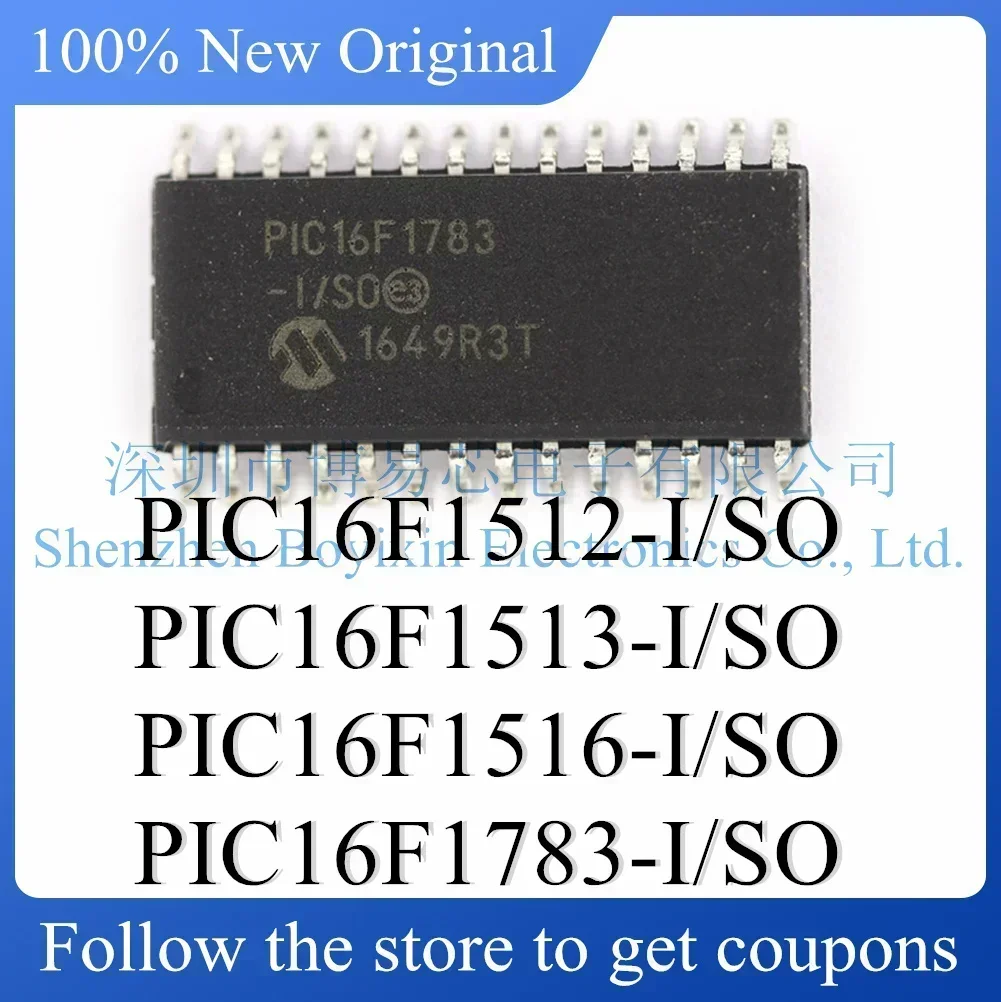 

PIC16F1512 PIC16F1513 PIC16F1516 PIC16F1783-I/SO Standard version