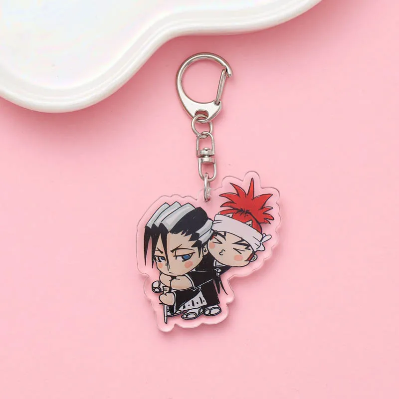 بليتش كوروساكي ايتشيغو كوتشيكي روكيا أنيمي المفاتيح الكرتون مضحك حقيبة قلادة لطيف الإبداعية سحر سيارة كيرينغ أصدقاء المشجعين الهدايا