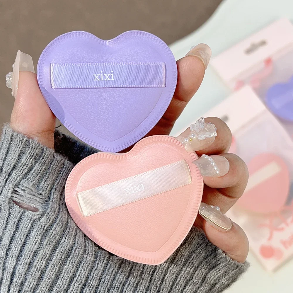 Miękki bawełniany puszek kosmetyczny na sucho i na mokro gąbka do makijażu poduszka Puff do podkładu korektor w proszku gąbka do makijażu przybory kosmetyczne