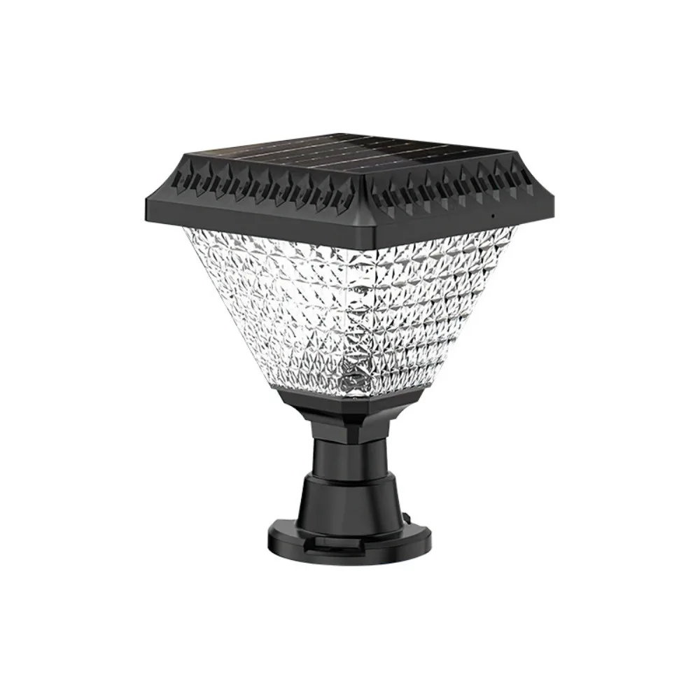 

New Waterproof Solar Pillar Lights RGB Dimming Timed Solar Column Light Remote Control Outdoor Decor Lamp for Home Garden