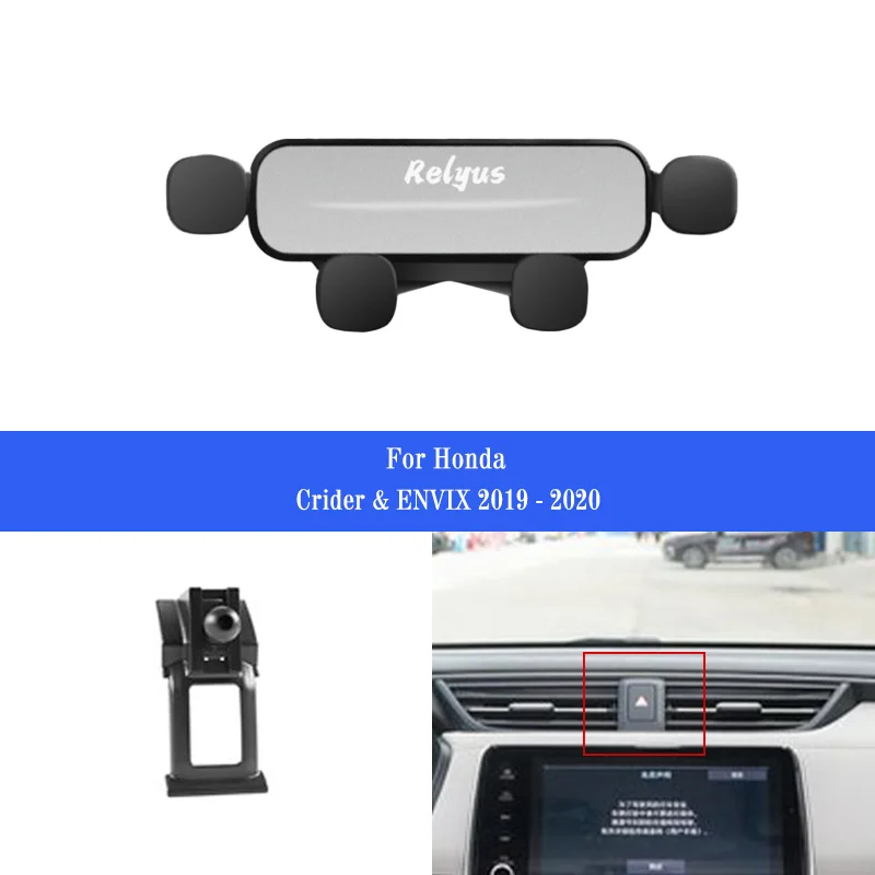 

Car Mobile Phone Holder Smartphone Mounts Holder Gps Stand Bracket for Honda Crider Envix 2019-2020 Crider 2013-2018 Accessories