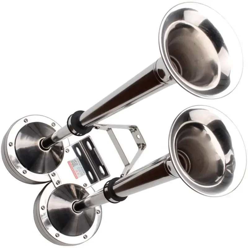 

Хороший автомобильный электрический звуковой сигнал из нержавеющей стали 304, 12 В, грузовой башенный кран, электрический звуковой сигнал для яхты, 24 В