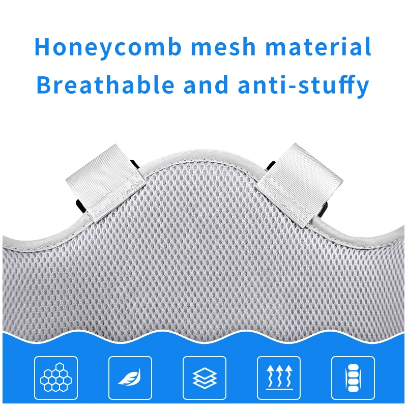 Atmungsaktiver doppelter Airbag-Gurt für medizinische Orthese in der Thorakolumbale Stützhalterung, formbarer Fixierer