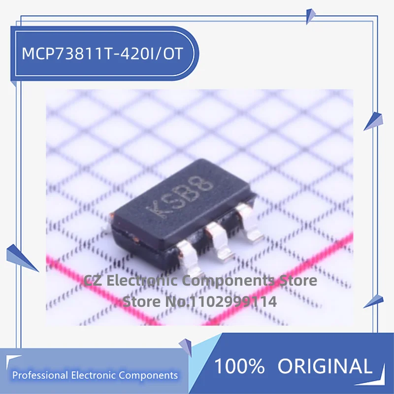 5PCS/LOT MCP73811T-420I/OT MCP73811 K5B8 KSB8 KS** MCP6041T-I/OT SPBQ MCP6041 MCP73831T-2ATI/OT KESW KE** MCP73831 ORIGINAL NEW