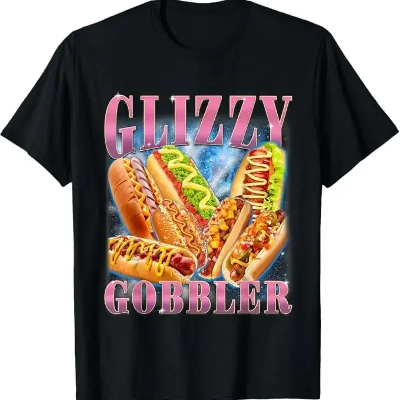Funny Glizzy Gobbler Meme Hilarious Hot Dog Glizzy Lovers T-Shirt