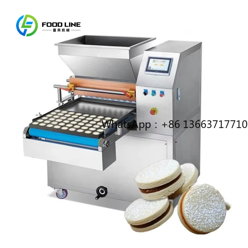 Customized Cookie Maker Machine With Wire Cutting Cookie Depositor For Butter Cookies Macaron Cupcake Maker Food Equipment