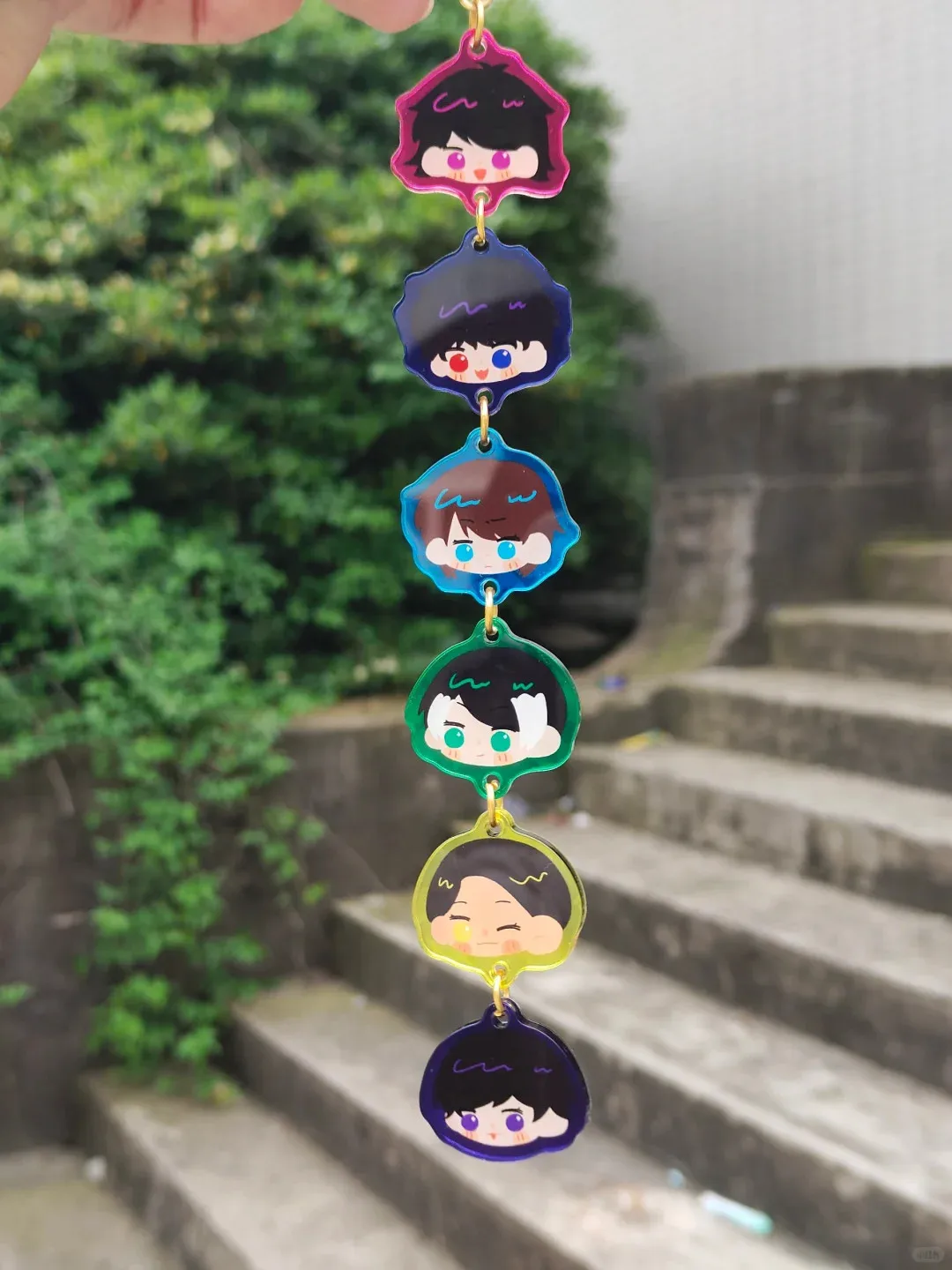 ملثمين رايدر أنيمي سلسلة المفاتيح المرأة سلسلة مفاتيح مصنوعة من الأكريليك رجل حلقة رئيسية قلادة حلية اكسسوارات صديق هدية #2