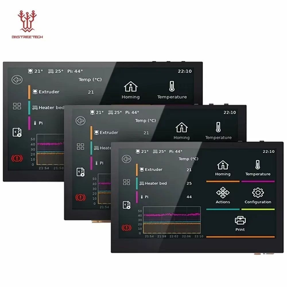BIGTREETECH PITFT50 PITFT43 PITFT70 DSI Capacitive Touch Screen Raspberry PI LCD Display For Octopus Pro Control Board TMC5160