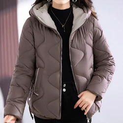 2023 neue Frauen Winter Jacke Lange Warme Parkas Weibliche Verdicken Mantel Baumwolle Gefütterte Parka Jacke Mit Kapuze Outwear M-4XL
