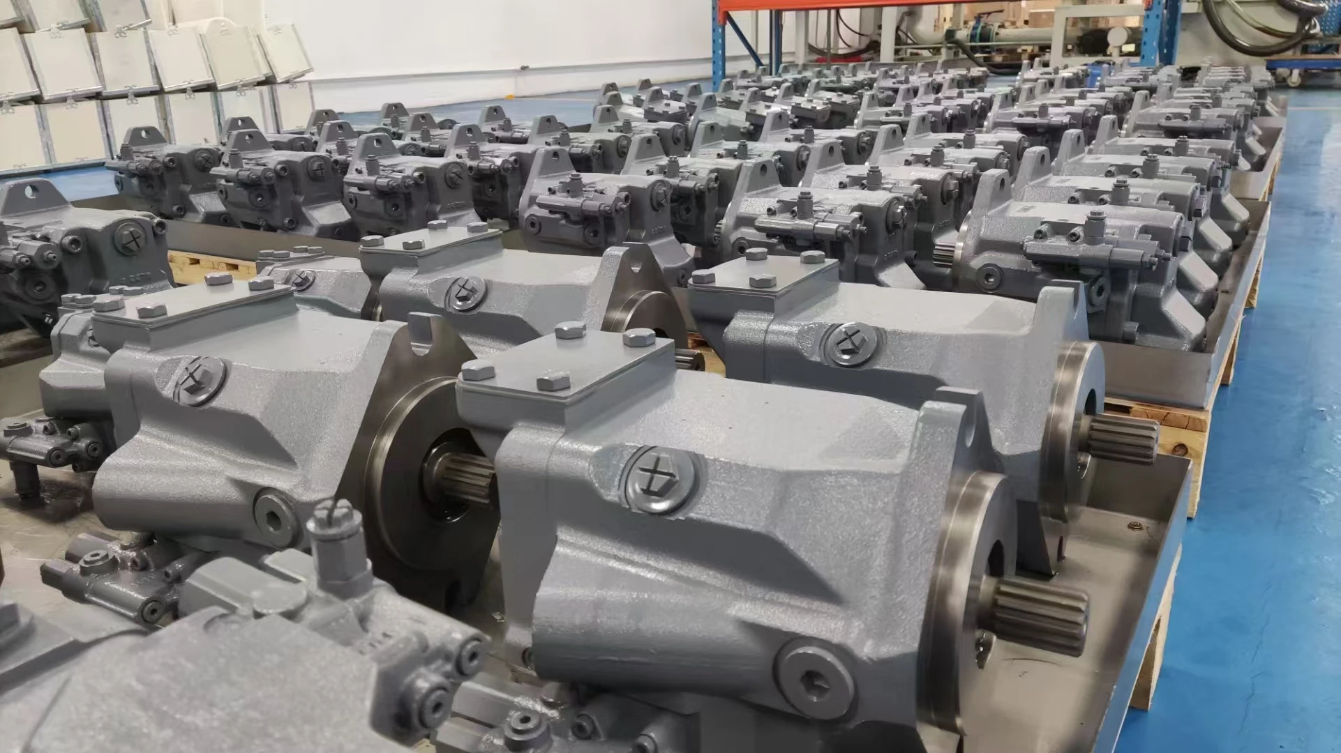 Bomba de pistón axial A10VO A10VO60 aplicable a cargadores retroexcavadoras 414E 416E 434E 422E 428E A10VO60DFR/52L-VSD11N00