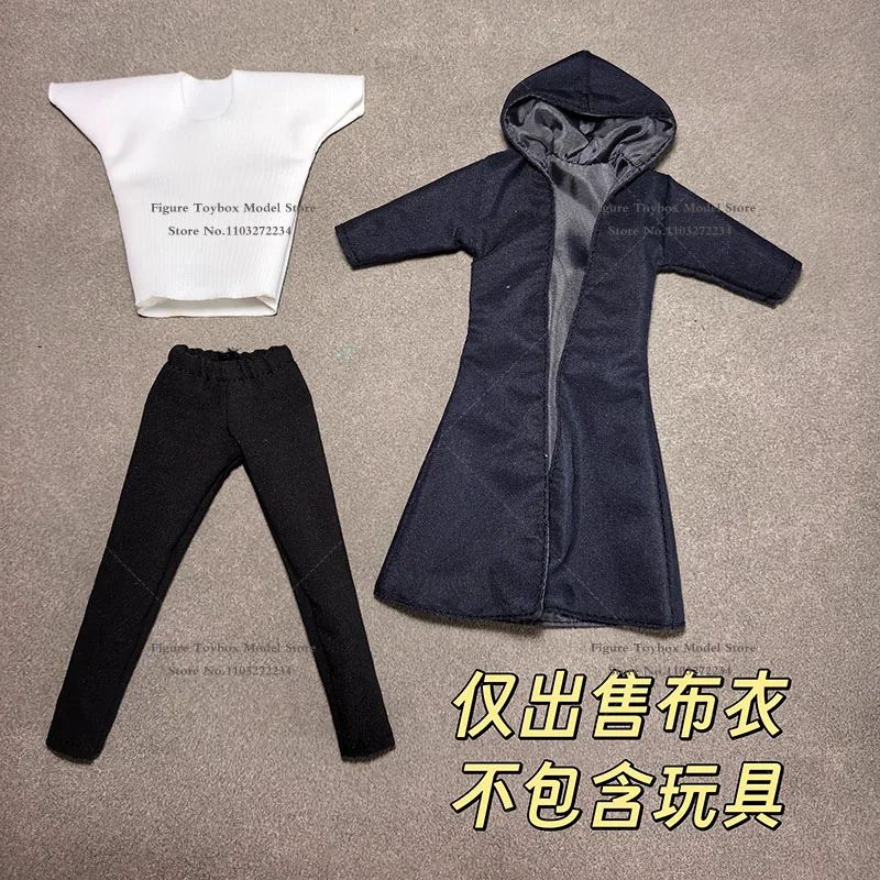 

Масштаб 1/12, фигурка человека Cheng Xiaoyu, белая футболка для косплея, брюки, ветровка, комплект одежды, аксессуары для тела 6 дюймов Romankey Vtoys