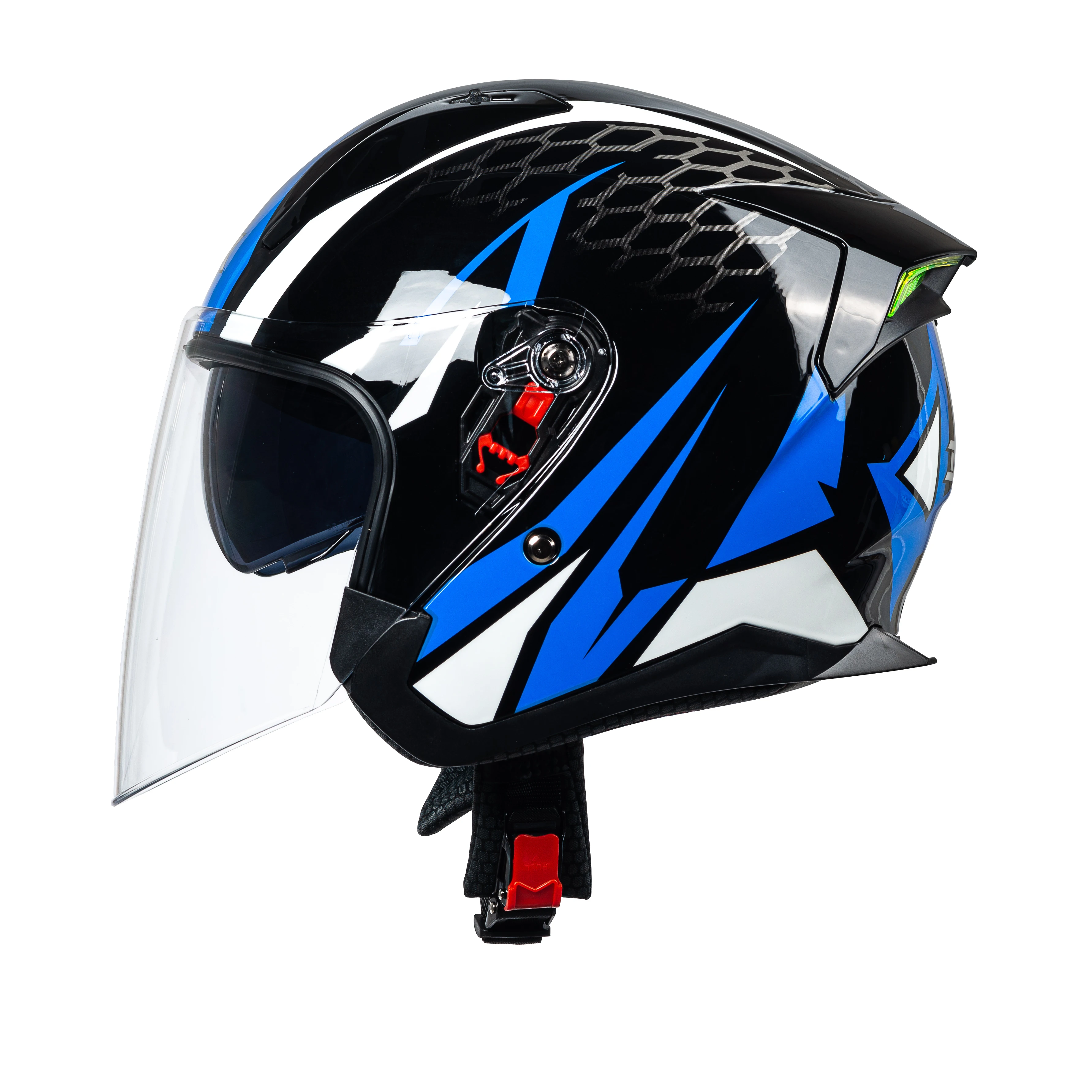 

2025 New Motorcycle Helmets 3/4 Lightweight Half Helmets with goggles for men and women cruising personalized helmets