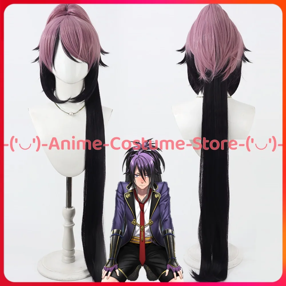 

Touken Ranbu Fudou Yukimitsu Cosplay Wig Ponytail Anime Game Character Halloween Carnival Party Costume Wigs Synthetic Hair