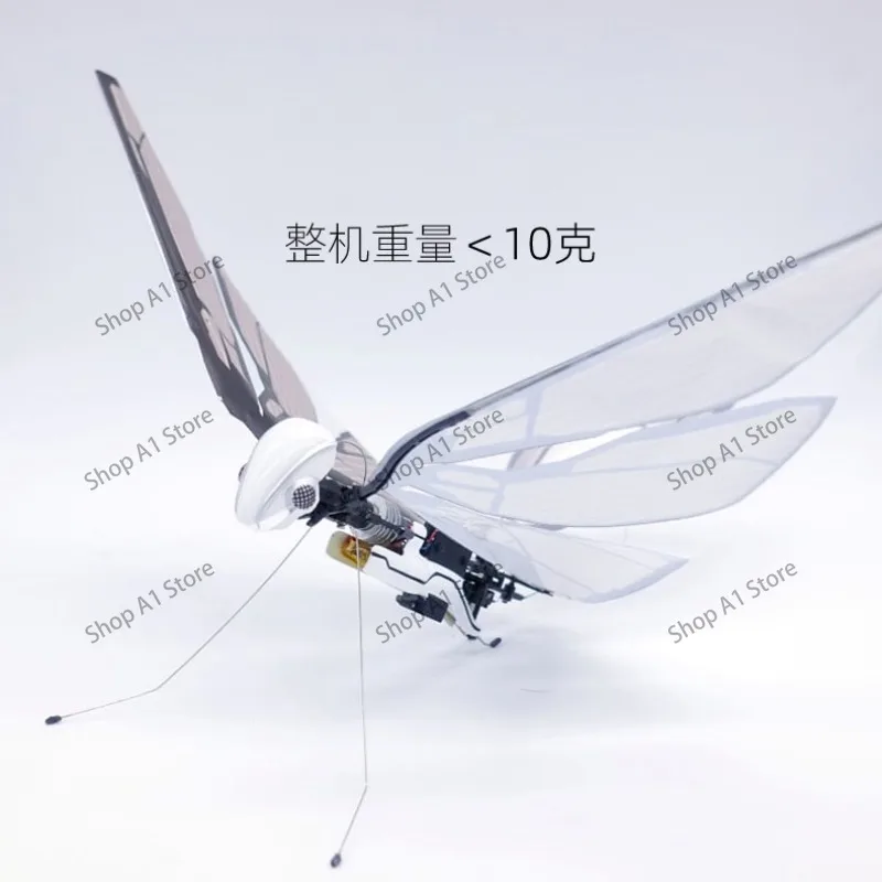 Remote control bionic bird aircraft flapping wings insect bird science children small toy drone