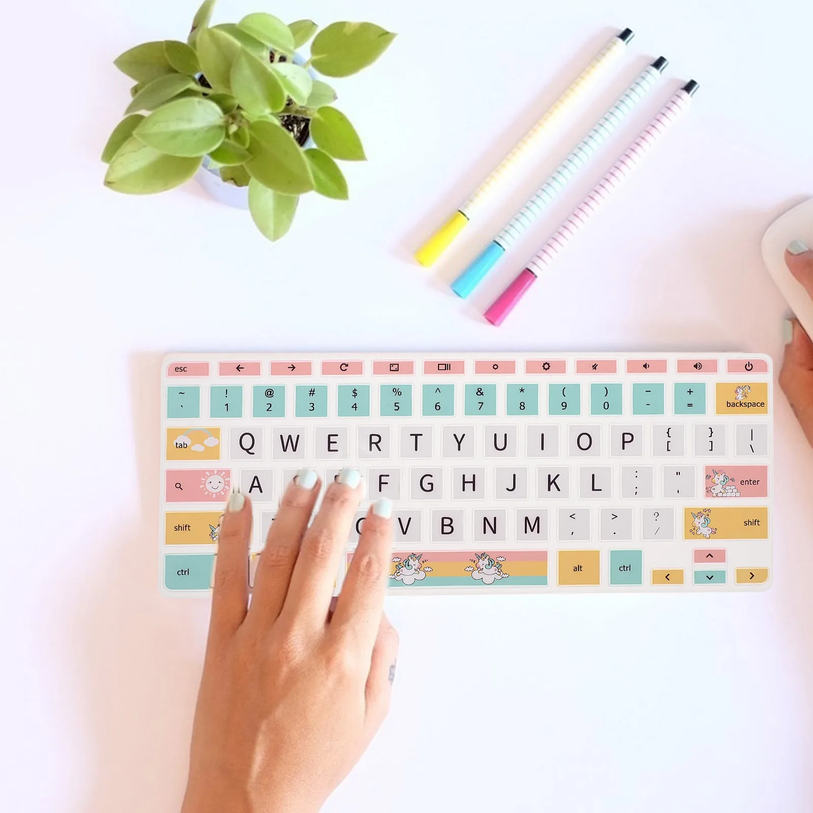 

Dustproof Laptop Keyboard Skin Protector Cover Protection Protective Film Silica Gel