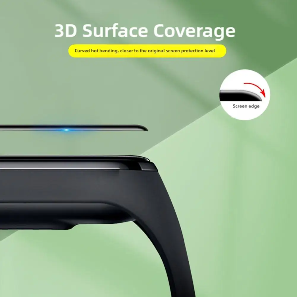 Smart Watch Screen Protector Soft Film Suitable For Redmi Watch5 Active/5lite Watch Curved 3D Composite Soft Black Edge Film