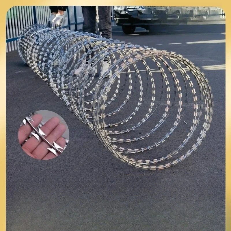 

Blade rope protective net stainless steel wire roller cage wire barbed wire anti-theft anti-climbing