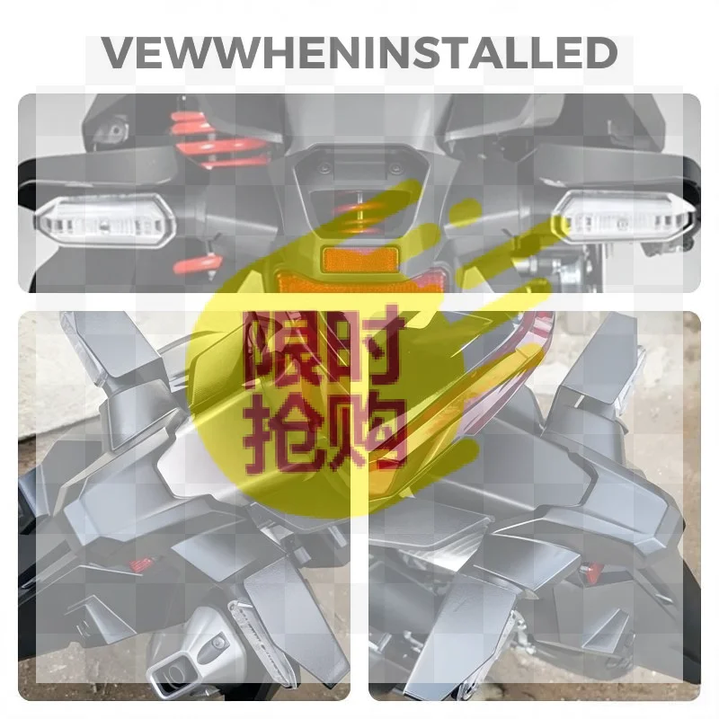【CMO】For Click Signal Light Protector For Motorcycle Click 125i /150i/160 V3 V2 Stainless Powder Coated