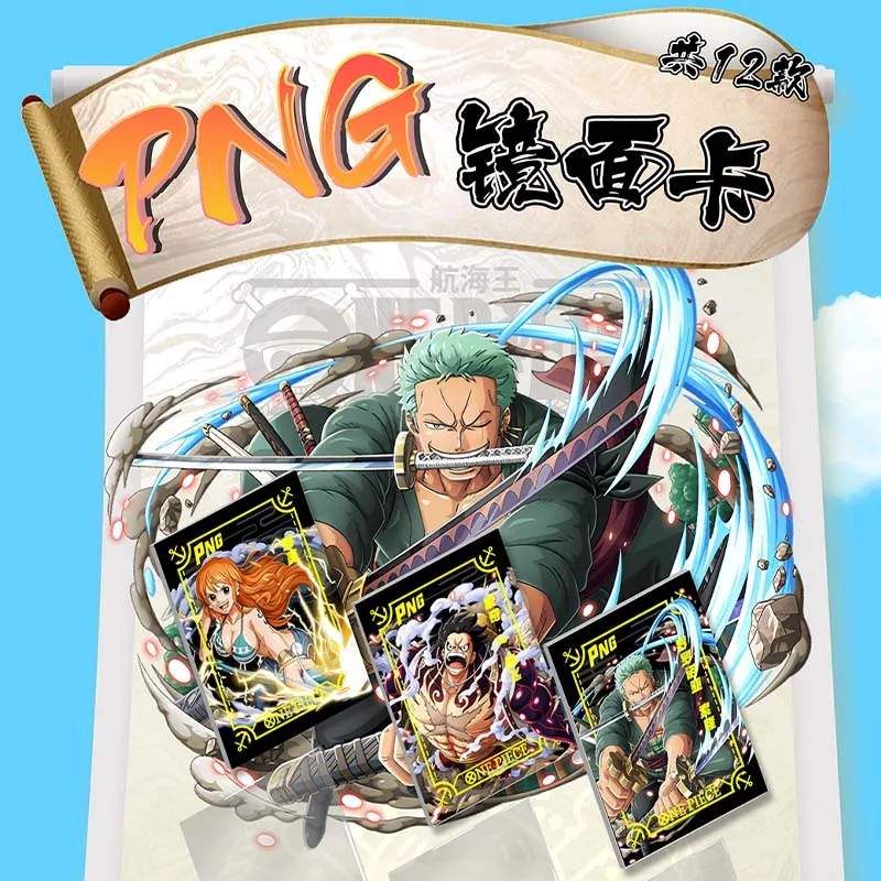 New One Piece Collection Cards Anime Trading Game Luffy Sanji Nami TCG Booster Box Game Cards