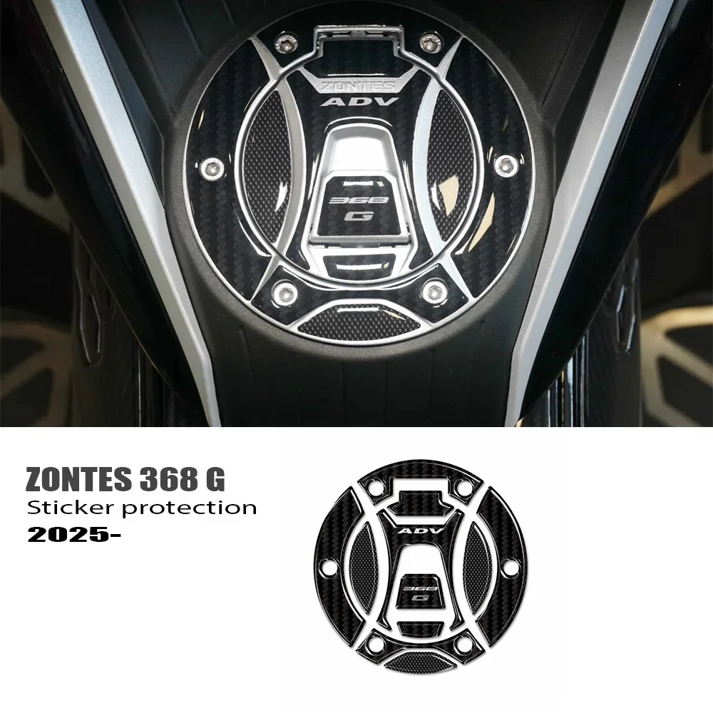 

For Zontes 368 G 368g 2025 3D Motorcycle Sticker Oil Tank Cover Protection Scooter