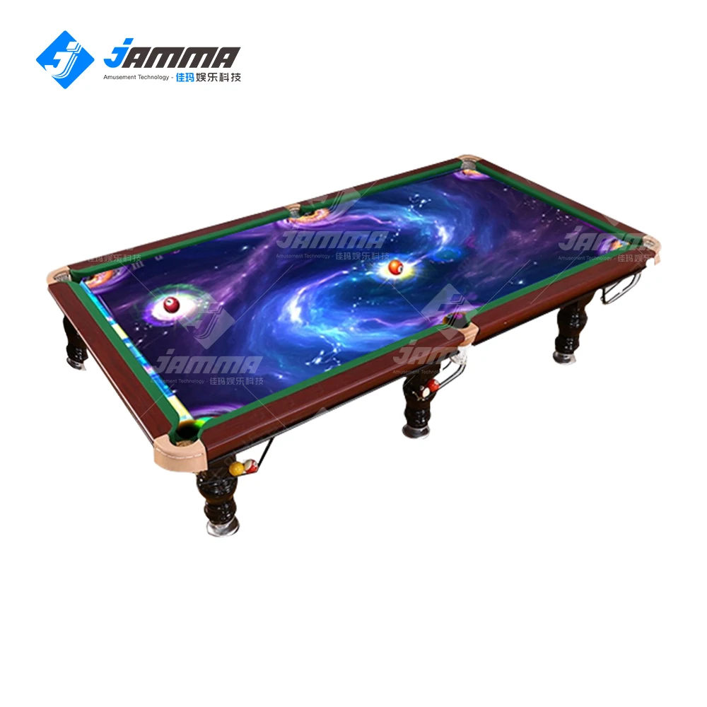 Permainan hiburan dalam ruangan meja biliar 3D proyeksi interaktif permainan snooker & meja biliar