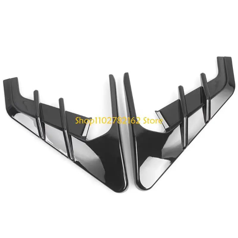 

547B Set Of 2 ABS Camera Guards with Secure Adhesive Backing Scratch Resistant Camera Cover Simple Installation for Electric Car
