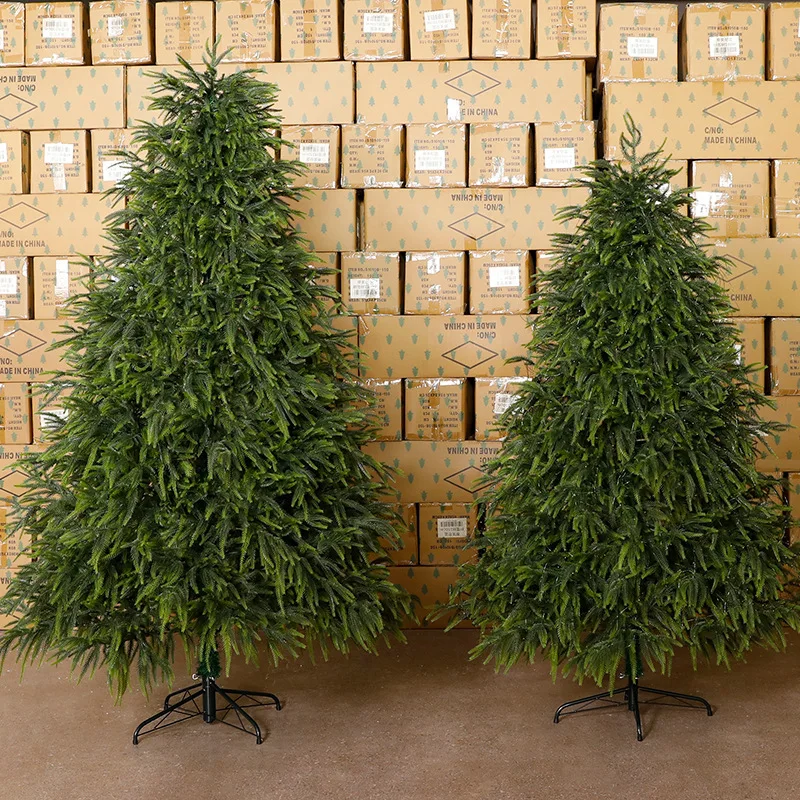 

2025 Wholesale High-quality PE Material 7.5-foot 8ft Artificial Led Light Christmas Tree Christmas Decoration Christmas Tree