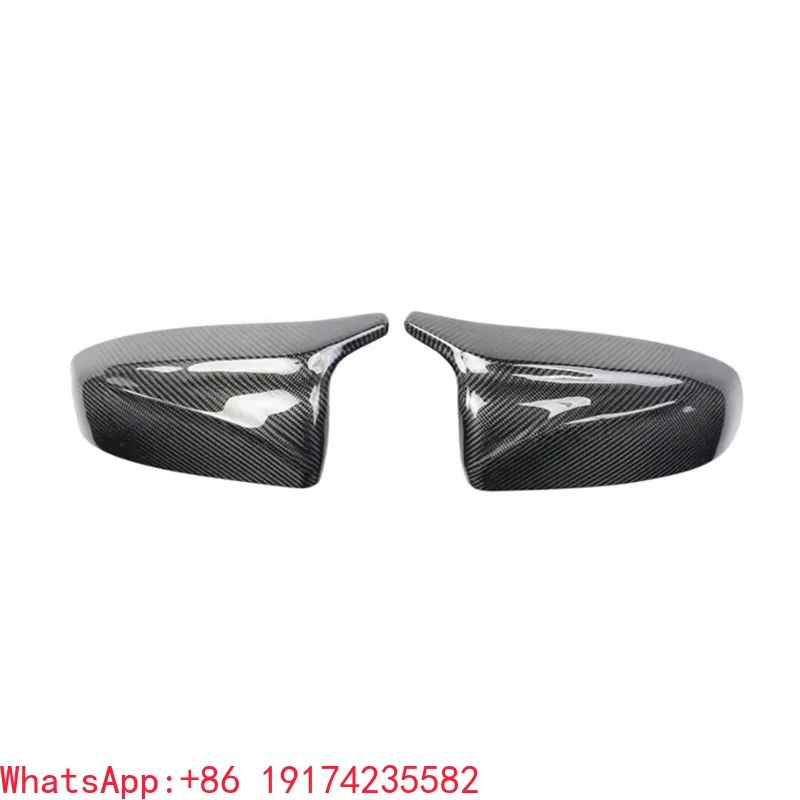 

Side Wing Rearview Modified Car M Styling Bright Black Carbon Fiber Mirror Cover for BMW X5 E70 X6 E71 2007-2014