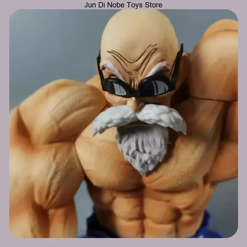 

Фигурка Мастера Роши из Dragon Ball, 25 см, модель с мускулистым телосложением, аниме-статуэтка, коллекционный настольный декор, украшение для рабочего стола.