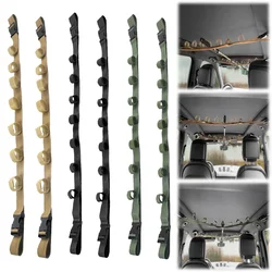 2 Pack Car Fishing Rod Holder 7 Rod Capacity Fishing Rod Carrier for Car Vehicle Fishing Pole Storage Rack for Car SUVs and Vans
