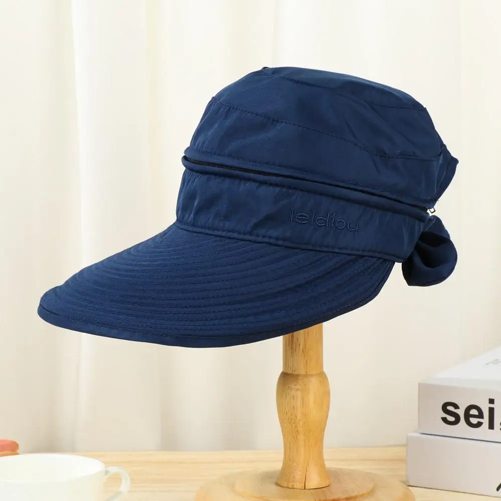 Damen Sommer-Sonnenhut mit breiter Krempe, faltbar, UV-Schutz, Strandhut & Mützen – Detail 1