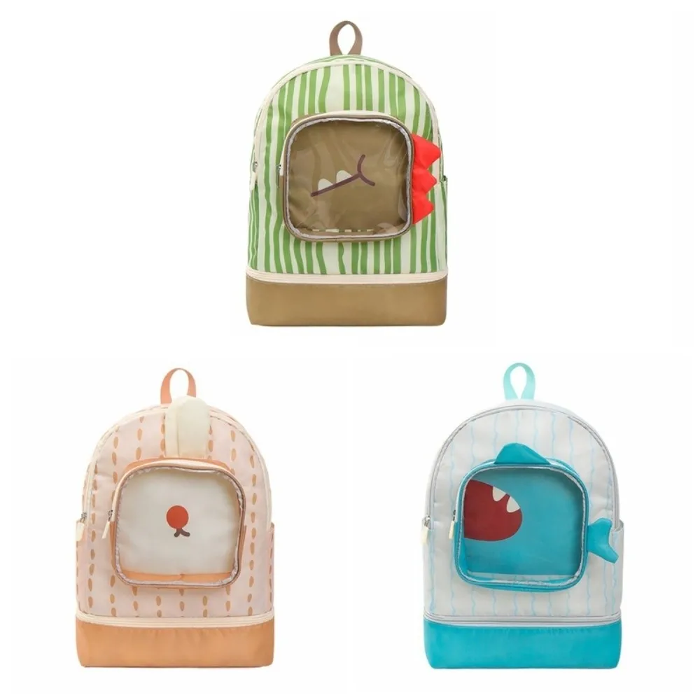 Dry Wet Separation Children's Swimming Bag Cute Shape Shoe Compartment Swimsuit Storage Bag Animal Pattern Cute