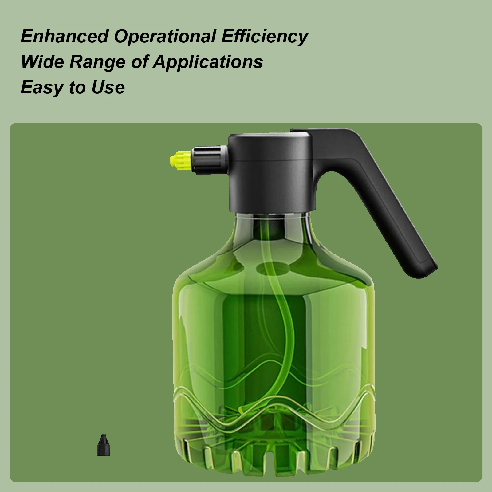 Electric Spray Bottle 2L Lawn Care Portable Mister Portable USB Charging Sprayer With Adjustable Nozzle For Livestock Care