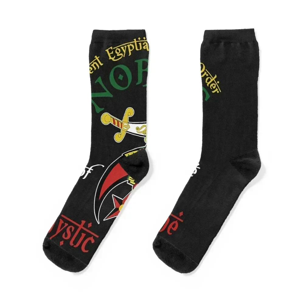 

Nobles Of The Mystic Shrine AEAONMS PHA Father's Day Gift Premium Socks anti-slip happy colored Stockings Mens Socks Women's