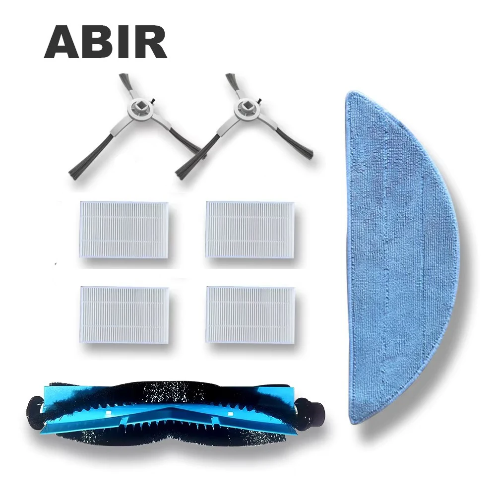 Repuestos originales para robot aspirador X5, X6, X8, incluye 2 cepillos laterales, 4 filtros HEPA, 1 cepillo central, 1 mopa