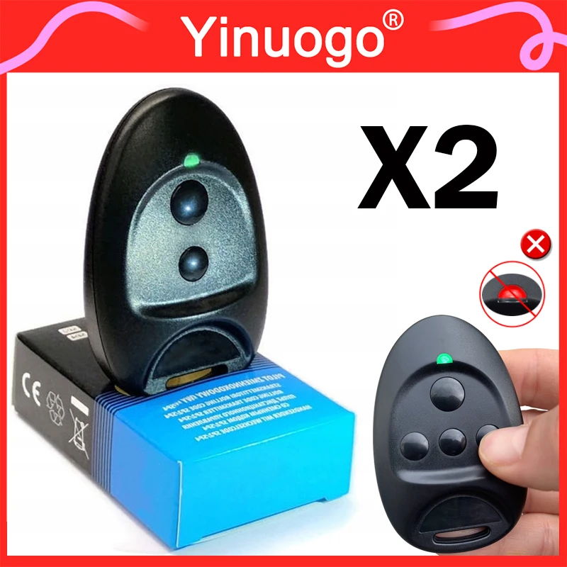 SPACE SP2 télécommande 433.92MHz Code roulant SPACE SP4 SP2 porte télécommande vert lumière LED émetteur portatif