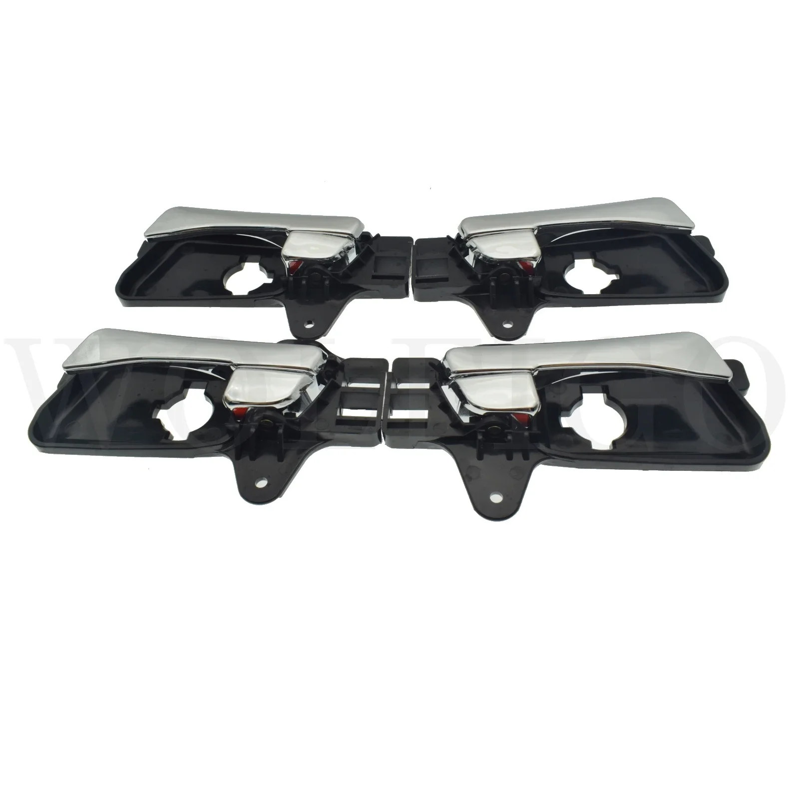 Front Rear Left Right Inside Door Handles Chrome/ Black For Hyundai Elantra Touring 2009-2012 For I30CW 2007-2012 I30 2009 New