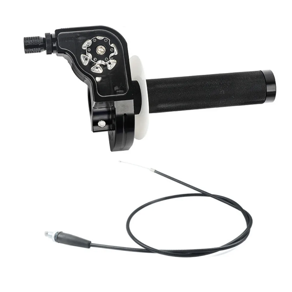 

Поворотная ручка дроссельной заслонки из алюминиевого сплава для мотоцикла, диаметр 22 мм, резьба M10 * 1,5, панель управления дроссельной заслонкой с проводом