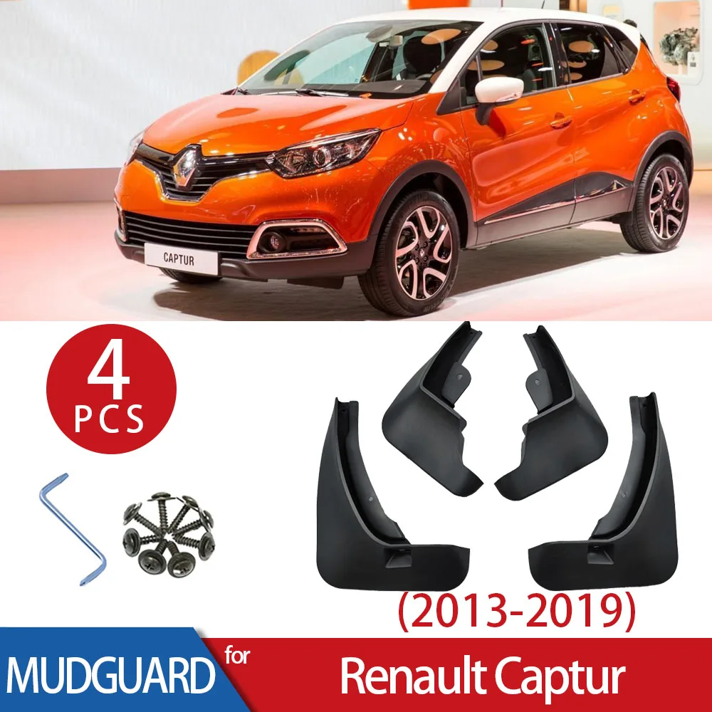 

Car Mudguard for Renault Captur Samsung QM3 2013 2014 2015 2016 2017 2018 2019 Fender Mud Guard Flap Splash Plastic Auto Part