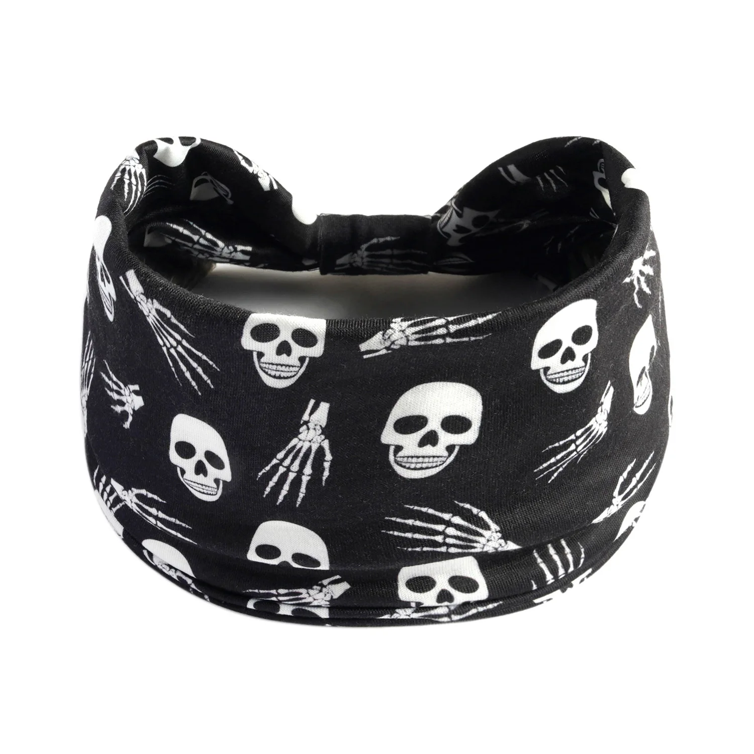 Fashion Europe Halloween Christmas Hair Bandwidth Version Yoga Sports Headband Pumpkin Skull Ghost Holiday Headband Girl