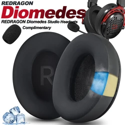Replacement Foam Ear Pads for REDRAGON Diomedes Headphones  memory foam Earpads Protein Leather