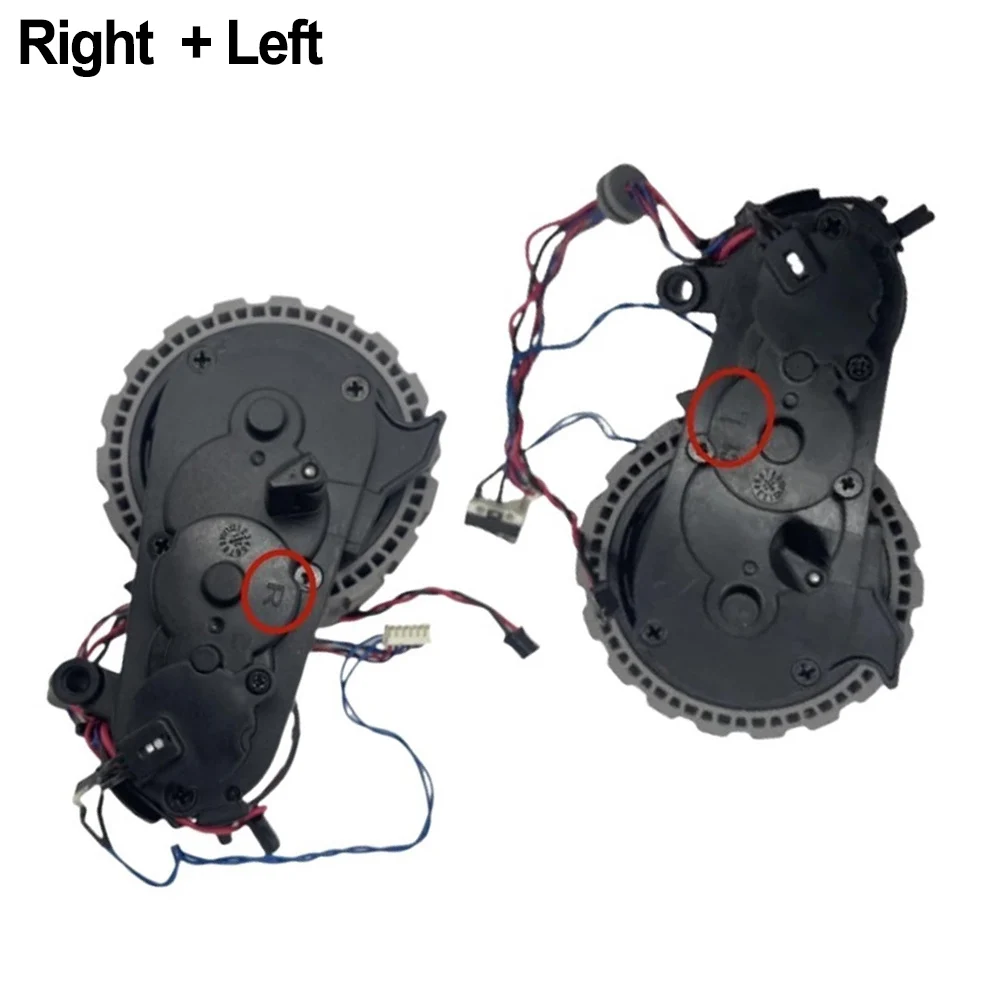 Left Right Wheel for Ecovacs Yeedi Cube YDAX11 Robot Vacuum, Replacement Side Wheel Parts, Quiet Smooth Movement, Easy Install