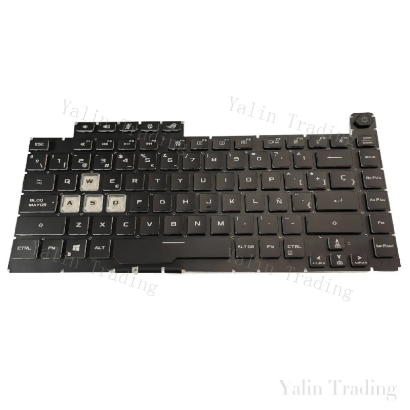 Teclado retroiluminado XX+SP para ASUS ROG Strix G531 G531G G531GT G15 G512 G512LV G512LW Original genuino completamente probado certificado Compa
